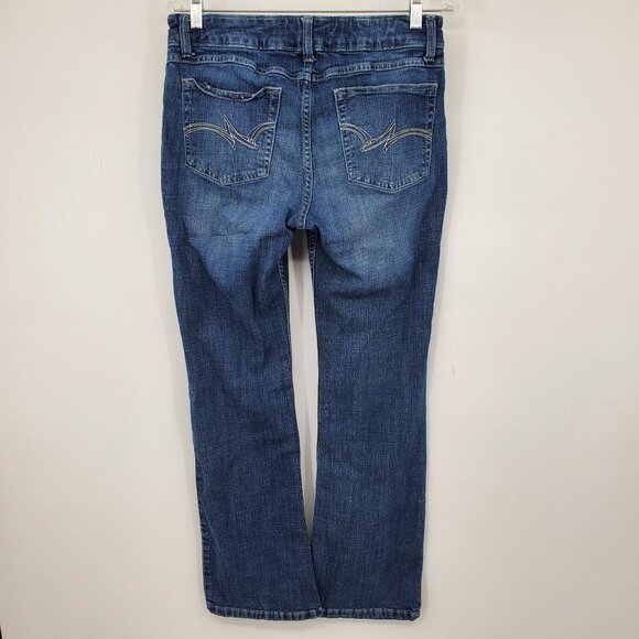 Wrangler Boot Cut Women's Denim Blue Boot Fit Jeans Size 11 x 32 - Picture 2 of 9